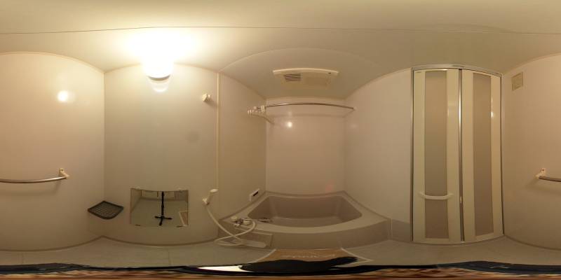 パノラマ画像バスルーム