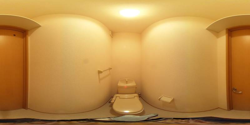 パノラマ画像トイレ