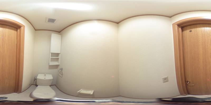 パノラマ画像トイレ