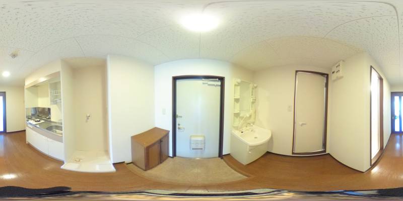 パノラマ画像玄関