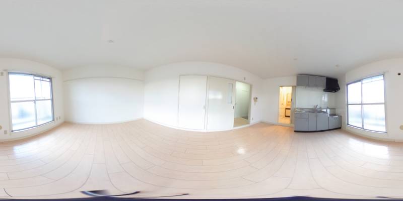 パノラマ画像リビング