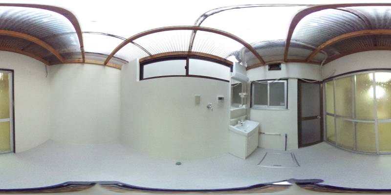 パノラマ画像洗面所