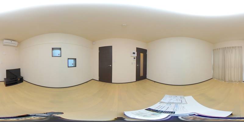 パノラマ画像洋室