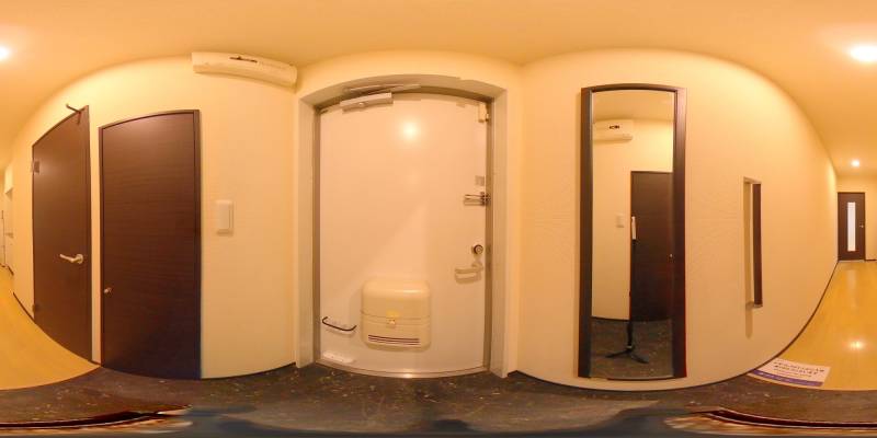 パノラマ画像玄関