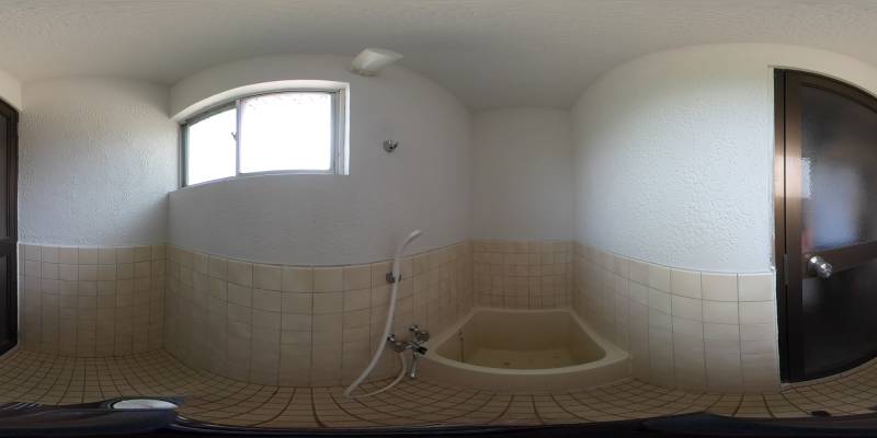 パノラマ画像バスルーム