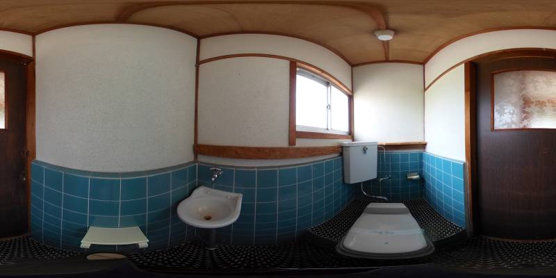 パノラマ画像トイレ