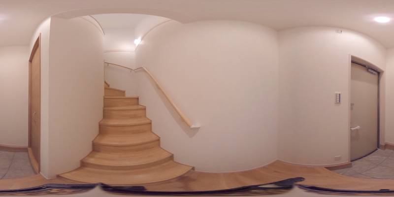 パノラマ画像玄関