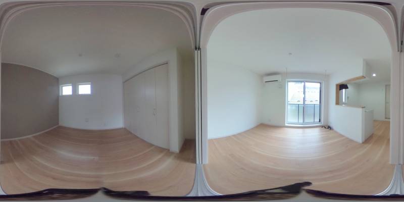 パノラマ画像洋室