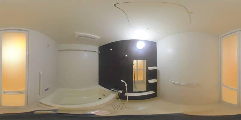 パノラマ画像バスルーム