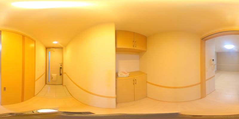 パノラマ画像玄関