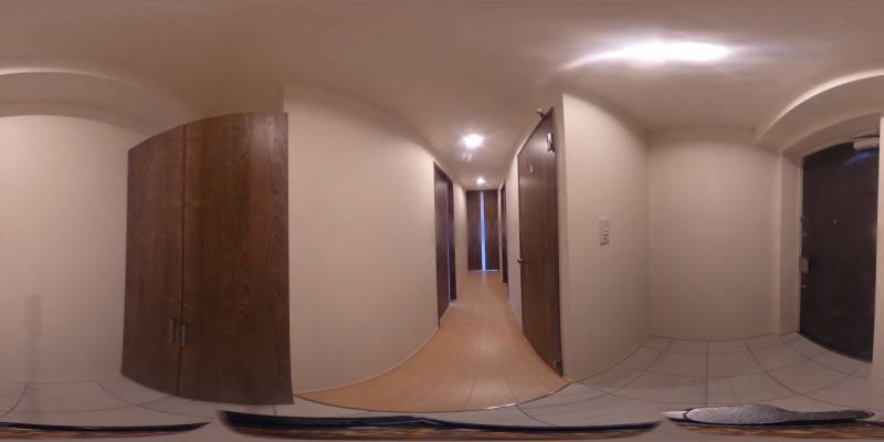 パノラマ画像玄関