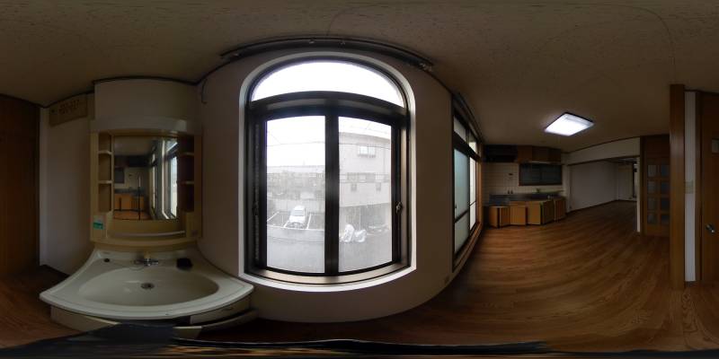 パノラマ画像洗面所