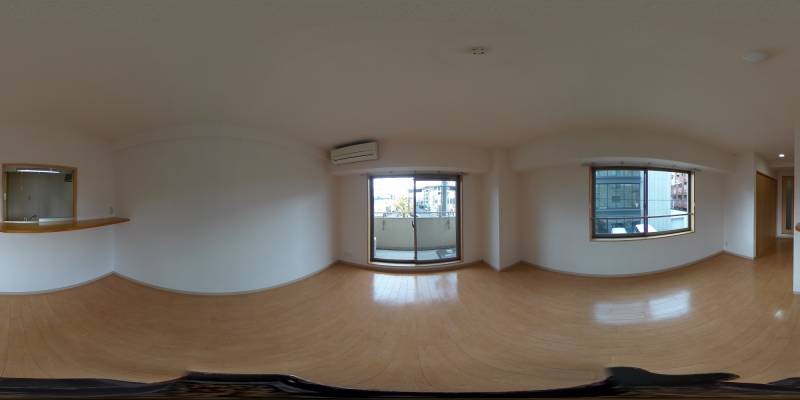 パノラマ画像洋室