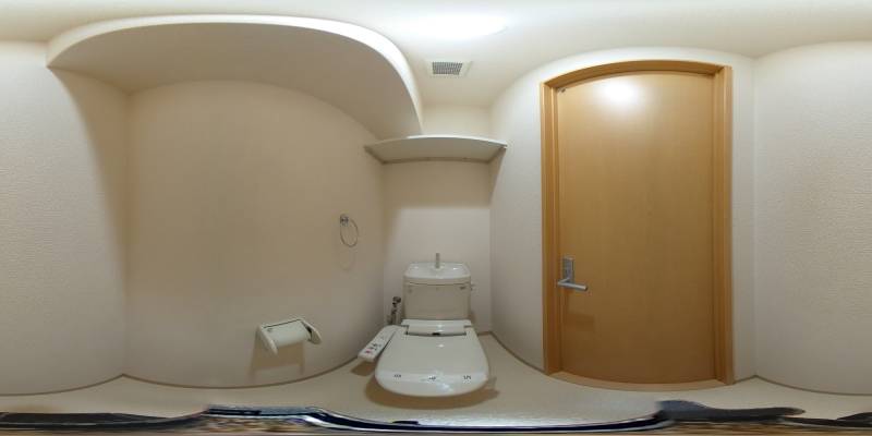 パノラマ画像トイレ