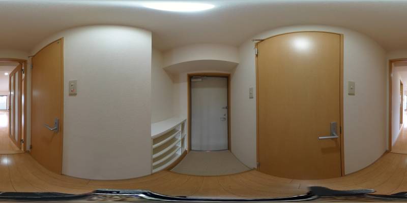 パノラマ画像玄関