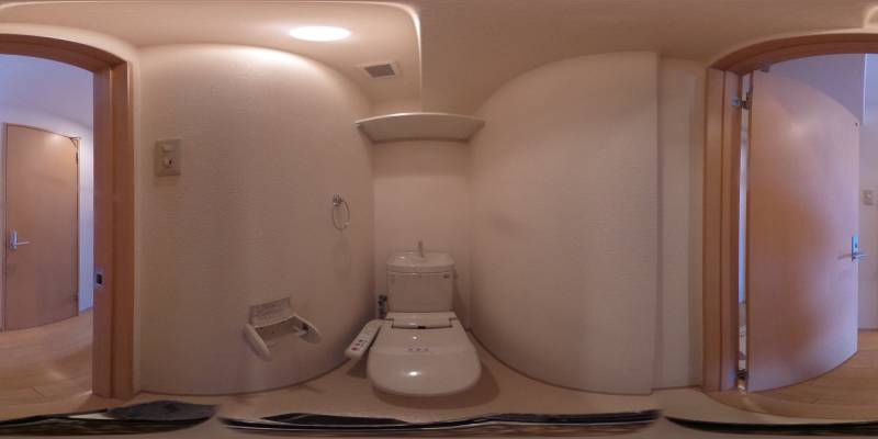 パノラマ画像トイレ