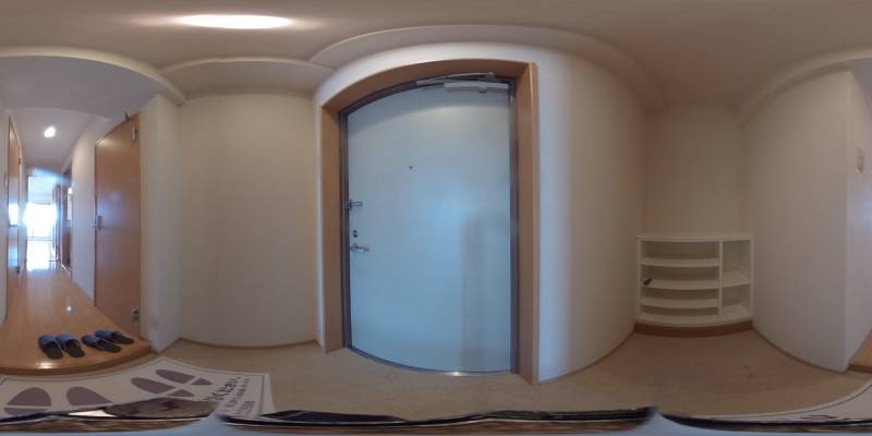 パノラマ画像玄関