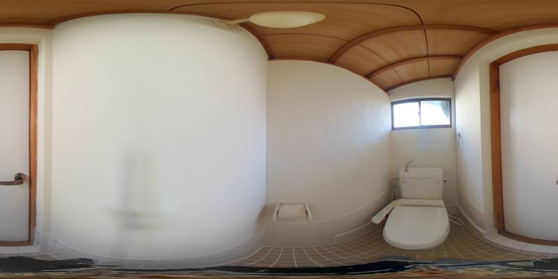 パノラマ画像トイレ