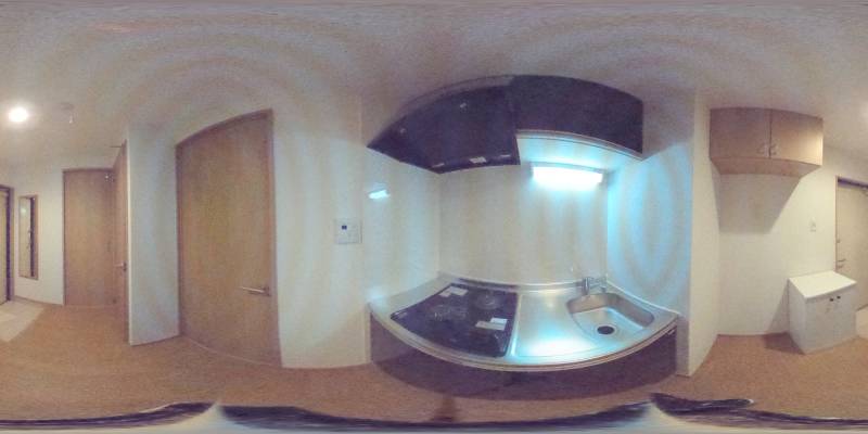 パノラマ画像キッチン