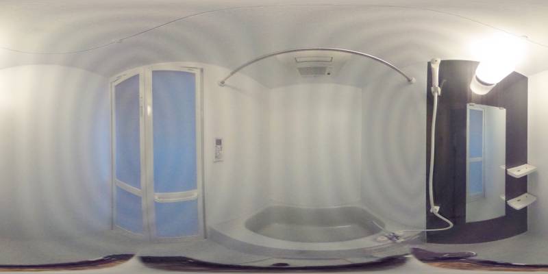 パノラマ画像バスルーム