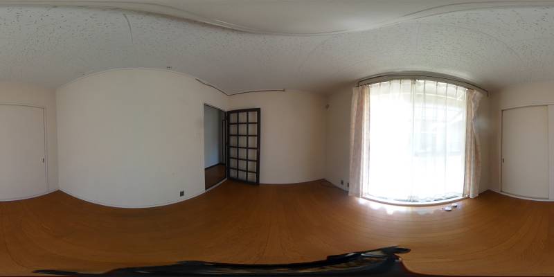 パノラマ画像洋室