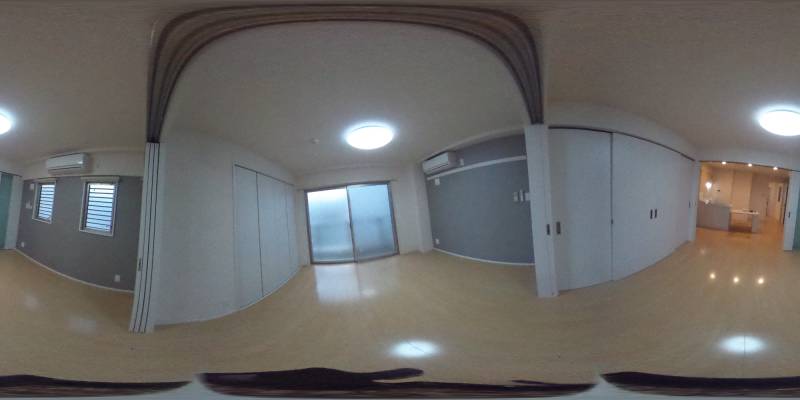 パノラマ画像洋室