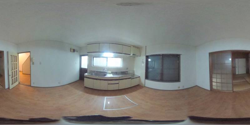 パノラマ画像リビング