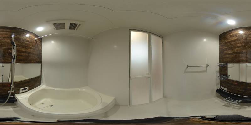 パノラマ画像バスルーム