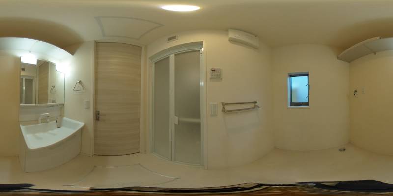 パノラマ画像洗面所