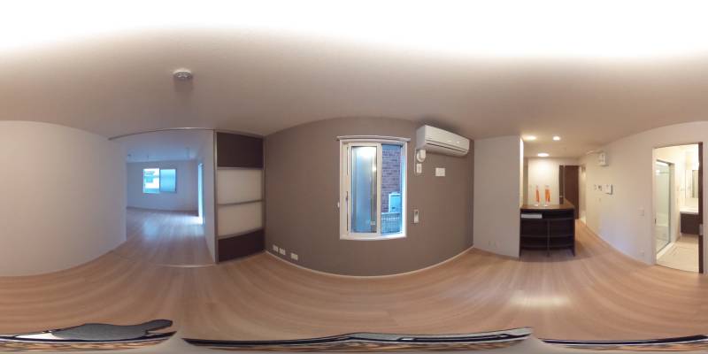 パノラマ画像リビング