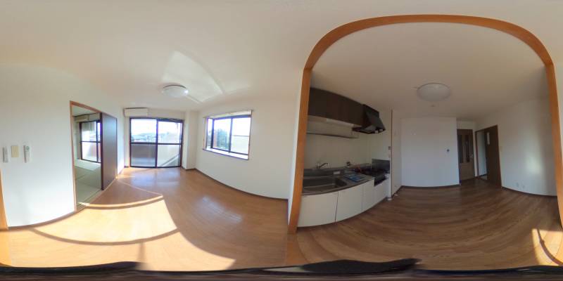 パノラマ画像洋室