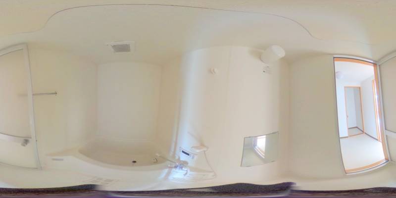 パノラマ画像バスルーム