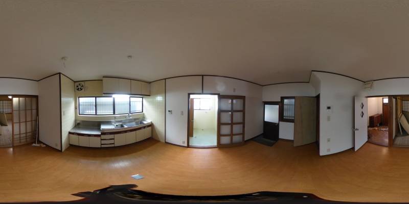 パノラマ画像リビング