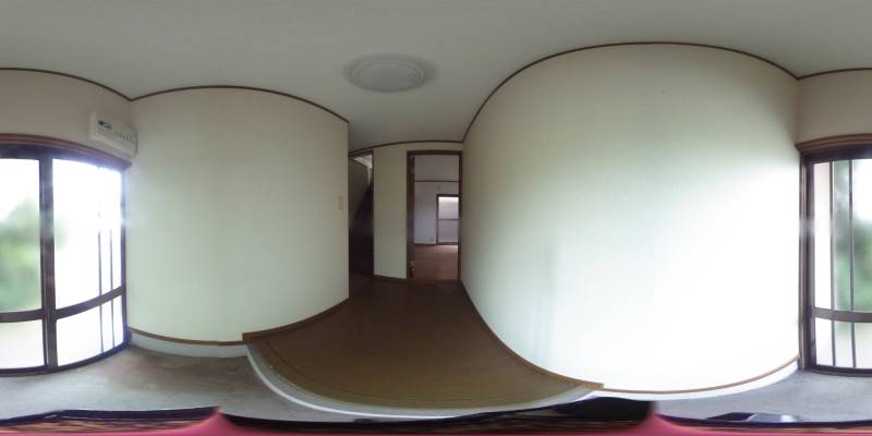 パノラマ画像玄関