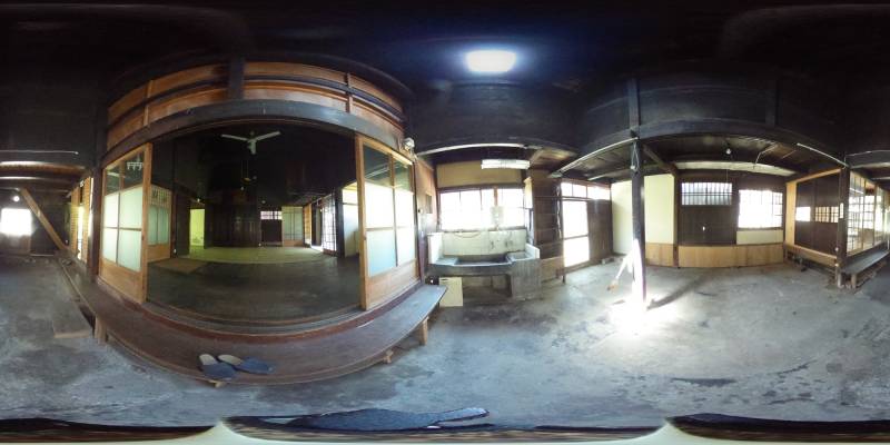 パノラマ画像玄関