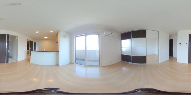 パノラマ画像リビング