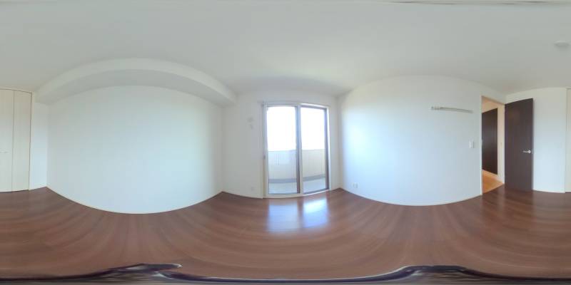 パノラマ画像洋室