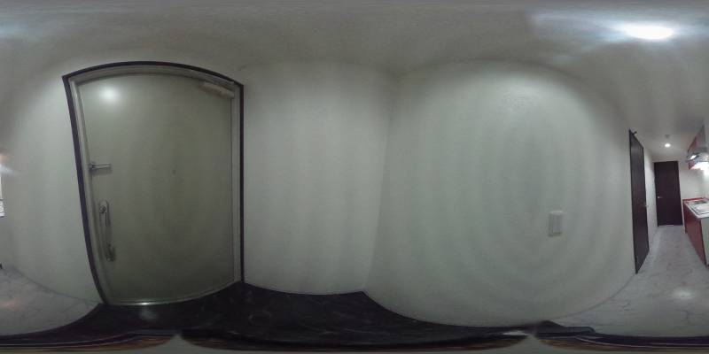 パノラマ画像玄関