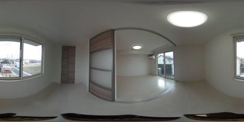 パノラマ画像洋室