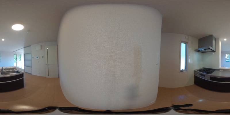 パノラマ画像キッチン