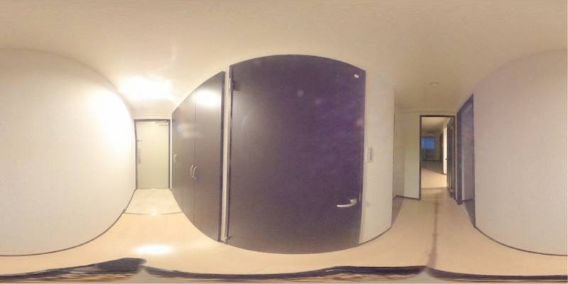 パノラマ画像玄関