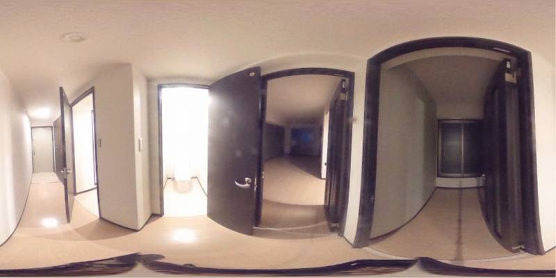 パノラマ画像玄関