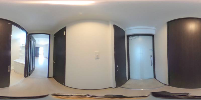 パノラマ画像リビング