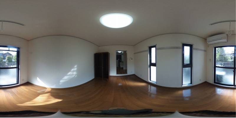 パノラマ画像洋室