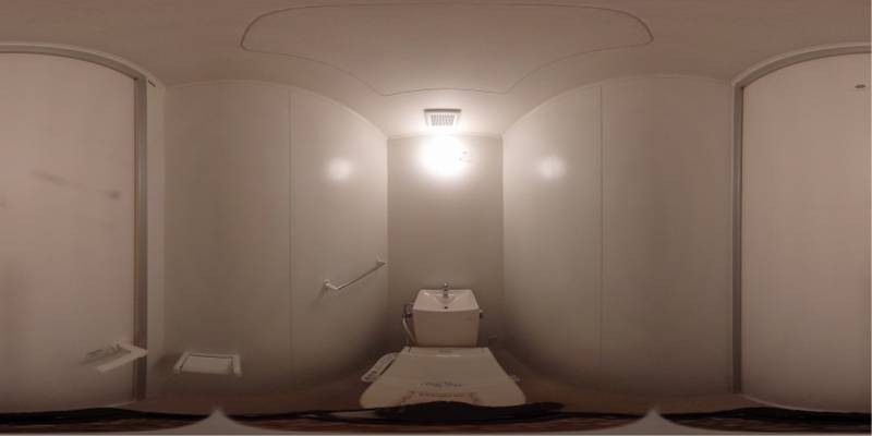 パノラマ画像トイレ