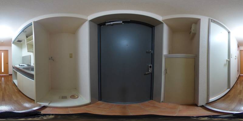 パノラマ画像玄関