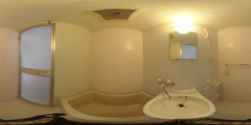 パノラマ画像バスルーム