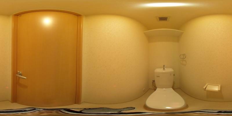 パノラマ画像トイレ