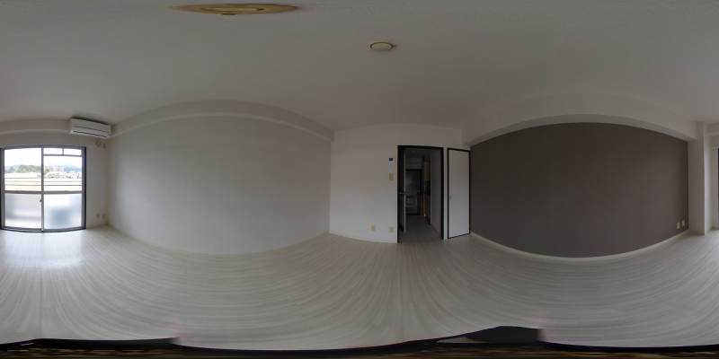 パノラマ画像洋室