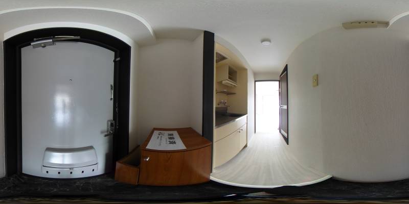 パノラマ画像玄関